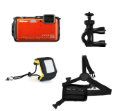 Nikon COOLPIX AW120 Orange + Zestaw - 1451139 - zdjęcie 1